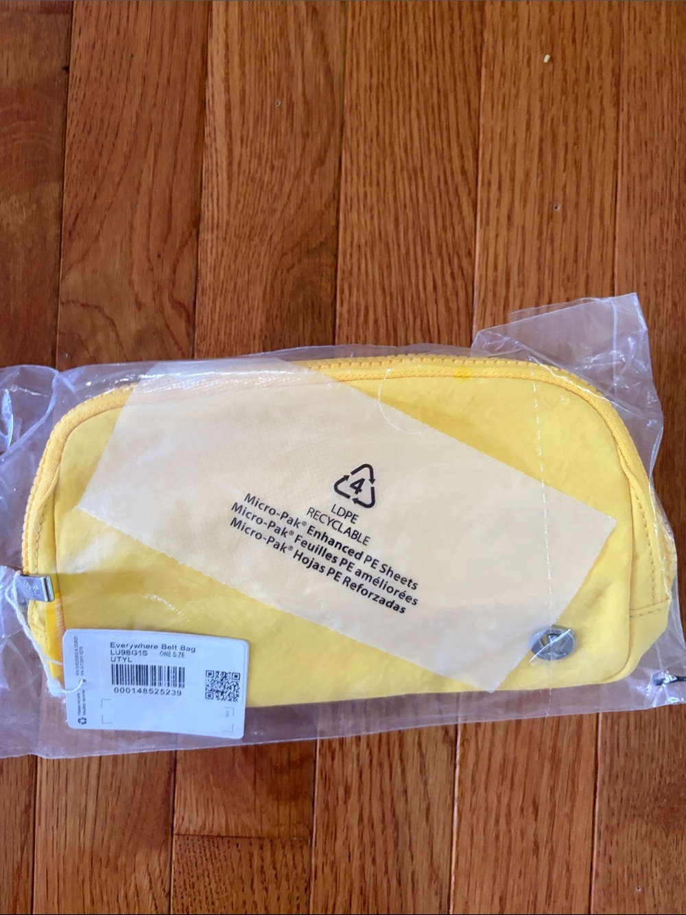 Lululemon Yellow Everyday Belt Bag